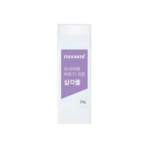 모나미 모서리에 바르기 쉬운 삼각풀 12g 25g