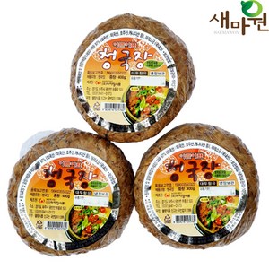 새마원 아리랑식품 이쁜이표 청국장 400g, 3개