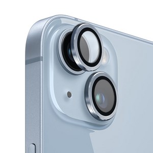 고부기 아이폰 호환 카메라 메탈링 렌즈 강화유리 보호필름 2매