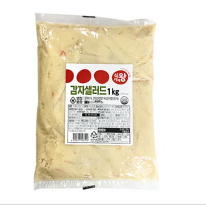 식자재왕 감자샐러드, 1개, 1kg