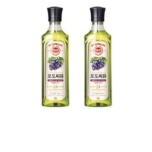 해표 포도씨유, 500ml, 10개