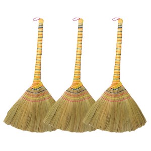 삼정크린마스터 고급 갈대비 빗자루, 3개