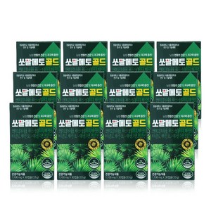 원광 쏘팔메토 골드 8중기능성 쏘팔메토추출물 옥타코사놀 비타민B 아연 비타민E 1100mg X 30캡슐, 30정, 12개