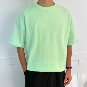 딥스토어 18컬러 빅사이즈 특양면 무지 오버핏 반팔 티셔츠