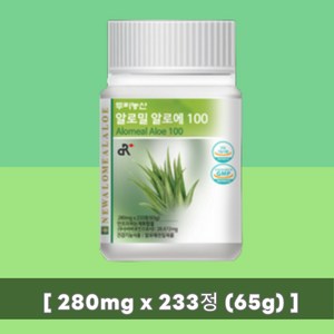 알로밀 알로에 65gx4병+2병덤 총6병, 65g, 6개