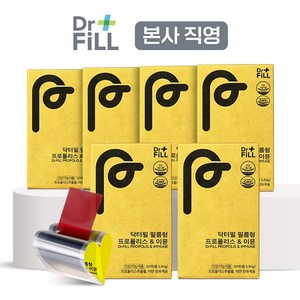 닥터필 필름형 수용성 프로폴리스 이뮨, 6.84g, 6개