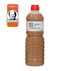 [김명수젓갈]갈치뻑뻑이액젓 900ml 1개(15시 이전 주문건 당일출고), 1개