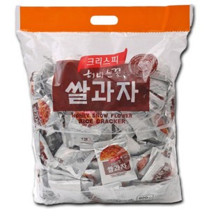 크리스피 허니 눈꽃 쌀과자 920g/크리스피롤/뻥이요/브이콘/건빵, 920g, 1개