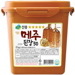 메주된장50 신송 6KG, 1개