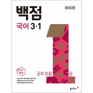 백점 초등 국어 3-1 (2025), 상품명