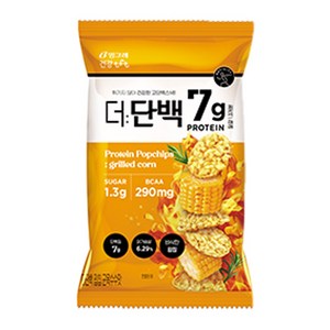 빙그레 더단백 팝칩 군옥수수맛, 44g, 24개