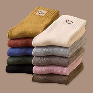 케리빙 여성 겨울 기모 양말 세트
