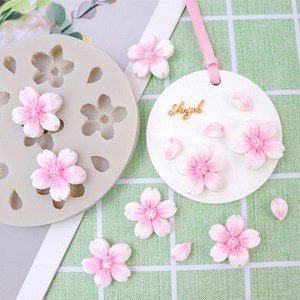 벚꽃 꽃잎 수제몰드 11구