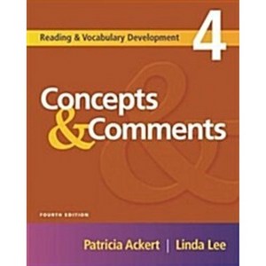 Reading & Vocabulay Development 4 : Concepts & Comments, Thomson Leaning