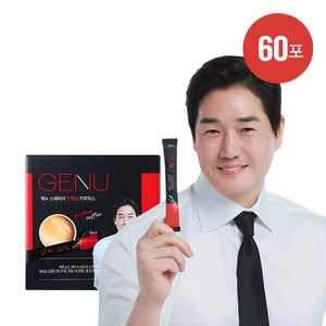 제누 스테비아 프로틴 식물성 단백질 커피믹스 60포, 9.8g, 60개입, 1개