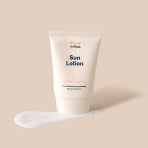 베베드블랑 저자극 눈시림없는 무기자차 베이비 선로션 SPF50+ PA++++, 1개, 50ml
