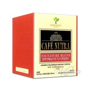 ENZACTA 엔잭타 커피 알파카페뉴트라 시그니쳐 블렌드, 75g, 30개입, 1개