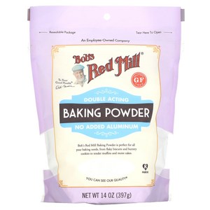 밥스레드밀 베이킹파우더 Bobs Red Mill Baking Powde 14oz(397g) 2개, 397g