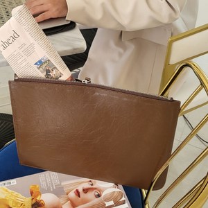 천연 소가죽 슬립 남녀 클러치백 서류가방 아이패드파우치