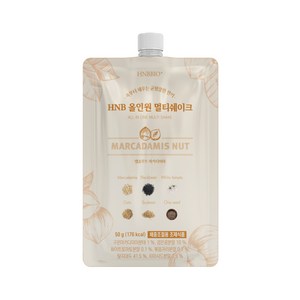 헬스앤뷰티 HNB 올인원 쉐이크 1박스, 앱솔루트 마카다미아, 7개입, 50g