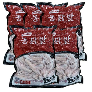 프레쉬맥스 닭발 원료 통닭발 2Kg, 5개