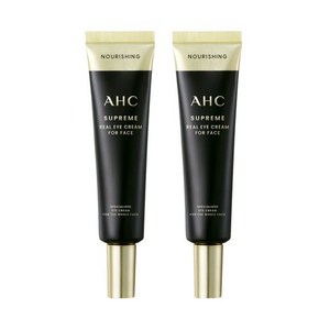 AHC 슈프림 리얼 아이크림 포 페이스, 30ml, 2개