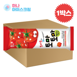 해태제과 토마토마 쭈쭈바 한박스 아이스크림, 35개, 120ml