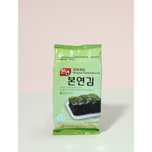 HACCP 본연푸드 본연 도시락김 4.5g 조미김 선물세트, 본연 도시락 김 4.5g x 72봉