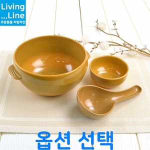 KI 국산 멜라민 동동주 항아리 막걸리잔 탁주 사발 술잔 주기 막걸리 사발 술잔, 막걸리 쪽자(국자), 1개