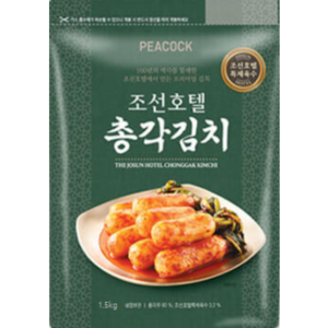 조선호텔 총각김치 3kg (1.5kg+1.5kg), 2개, 1.5kg