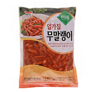 일가집 무말랭이 무침 1kg, 1개