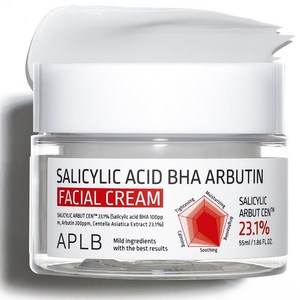APLB 살리실산 바하 알부틴 페이셜 크림, 1개, 55ml