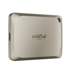 마이크론 외장 Cucial X9 Po fo Mac Potable SSD 대원씨티에스 (4TB), 실버, 4TB