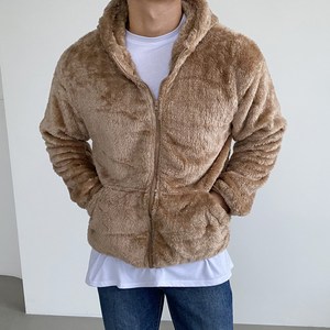 빠델 남녀공용 양면 후리스 집업 뽀글이 자켓