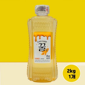 동화양봉 사양벌꿀 대용량, 1개, 2kg