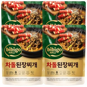 비비고 차돌된장찌개 460g, 4개