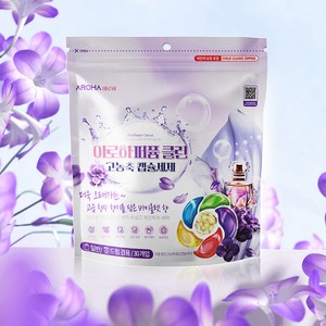 아로하퍼퓸 클린 고농축캡슐 세제 드럼 일반 겸용 30개입 1세트