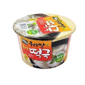 백제 우리 햅쌀 즉석 떡국, 163g, 16개