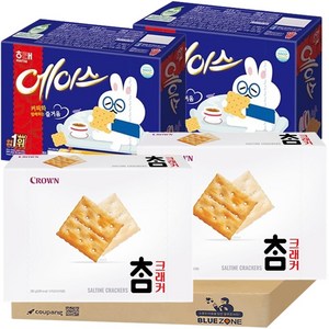 블루존 비스켓 세트 1280g (참크래커280g x2+에이스360g x2), 1개