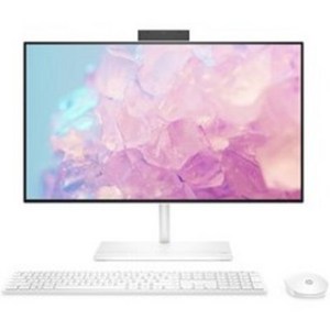 HP 일체형PC Starry White HP All-in-One 24-ck0010kl (라이젠3-5425U 60.5cm WIN미포함 RAM 8GB NVMe 256GB), 기본형