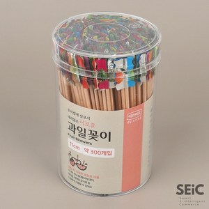 플러스닷컴 300P 원형 과일꽂이, 1개