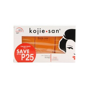 겟겟 필리핀 비누 Kojie San Soap, 64g, 3개