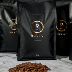 Alice 블랜드 500g 로스팅 신선한 라떼용 스페셜티커피 원두 블랜드 원두 커피, 에스프레소, 1개