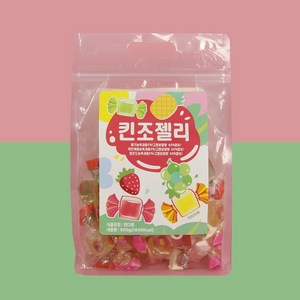 껍질째 먹는 킨조 젤리 과일 믹스 대용량 벌크포장 도매, 1개, 500g