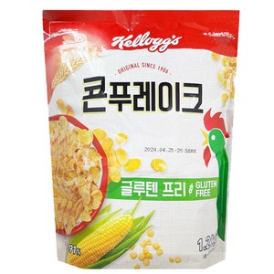 켈로그 콘 푸레이크, 1.2kg, 8개