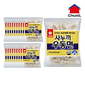 천일사누끼 냉동우동면 230g, 20개