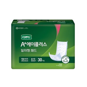 디펜드 속기저귀 일자형 180매 / 성인용기저귀, 대형, 30개입, 6개