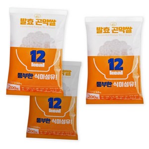 마틴조 발효 곤약 쌀, 200g, 3개