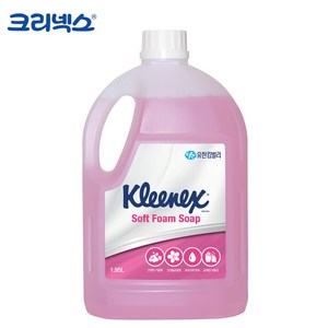 크리넥스 소프트 폼 솝 핸드워시 그린플로랄향, 1.95L, 1개