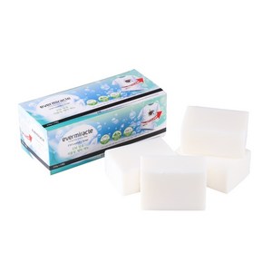 EM세탁비누세트(250g*4ea) 무자극 맨손세탁 유아의류 민감성 얼룩제거 식물성세탁비누, 1kg, 1세트